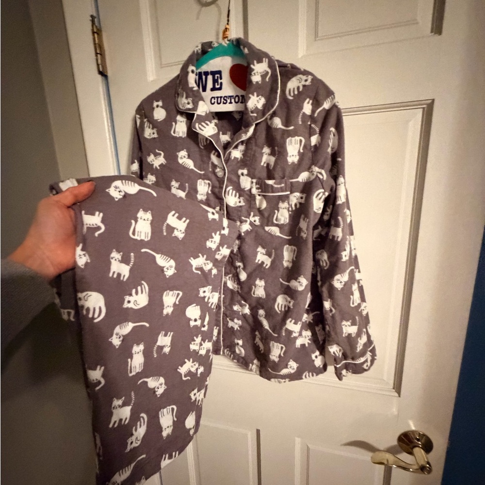 Cozy cat PJs